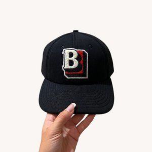 Burberry Letter Graphic Cotton Baseball Cap